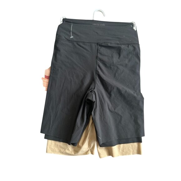 SIMPLY NUDE Set of 2 Seamless Bike Shorts Size Small NEW NWT - Picture 2 of 5
